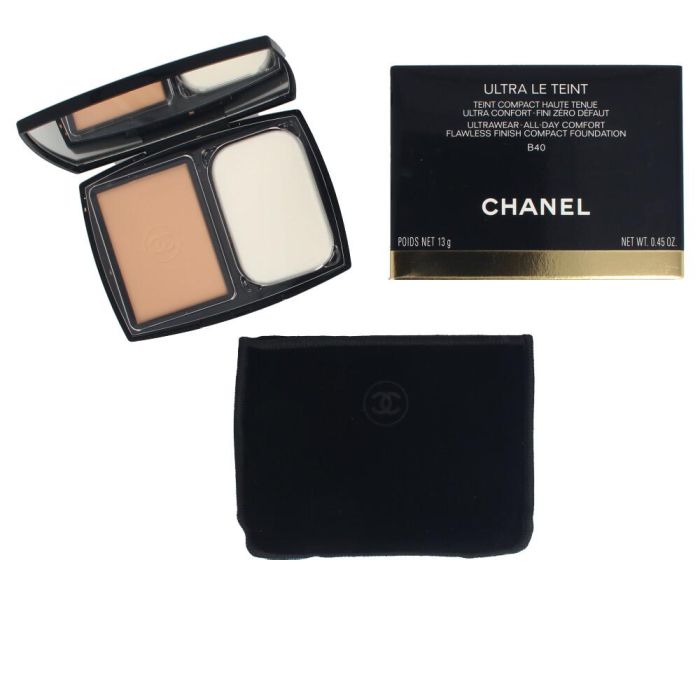 Chanel Ultra Le Teint Compact SPF15 #B40 Polvo Compacto Chanel Ultra Le Teint Compact SPF15 #B40 Polvo Compacto