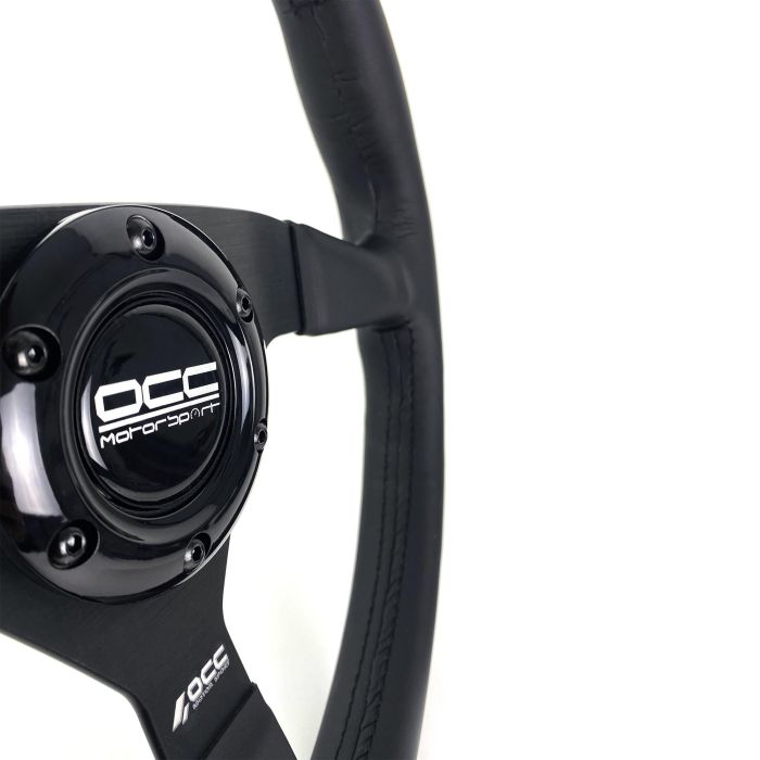 Volante Racing OCC Motorsport OCCVOL014 Negro Piel 350 mm 6 Volante Racing OCC Motorsport OCCVOL014 Negro Piel 350 mm 6