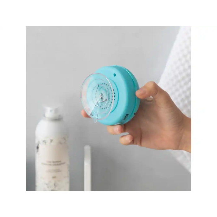 Wondee Altavoz Bluetooth Waterproof Mapamundi con Ventosa para Ducha y Micrófono 7