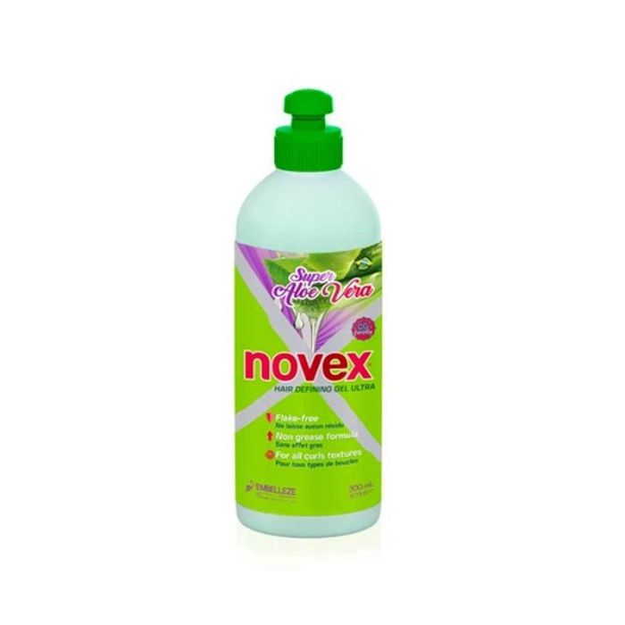 Gel Líquido de Aloe Vera Day After 300ml - Novex - Hidratación y Brillo para Cabello Rizado Gel Líquido de Aloe Vera Day After 300ml - Novex - Hidratación y Brillo para Cabello Rizado