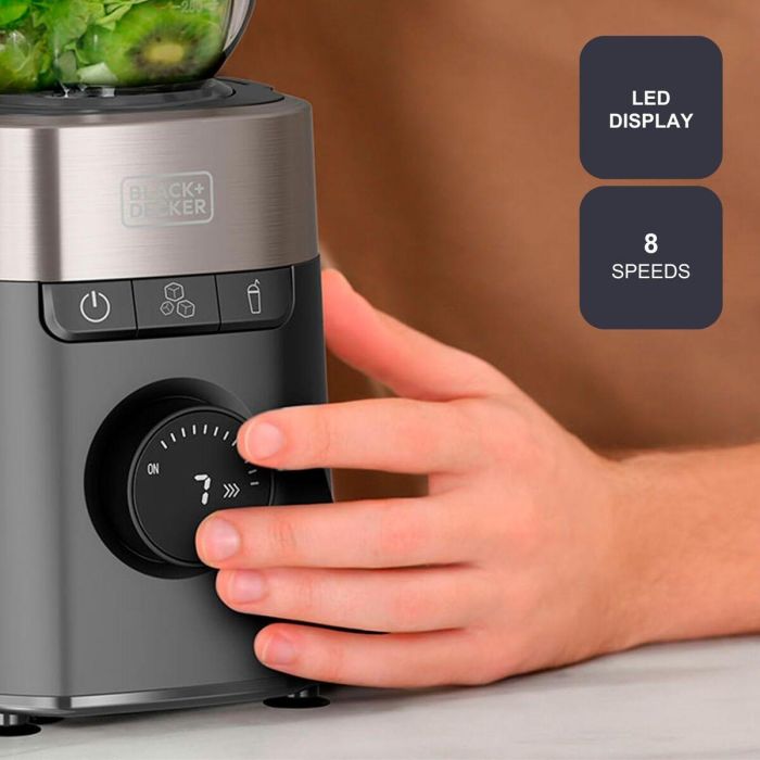 Batidora de Vaso Black & Decker BXJB1201E 2,2 L 4