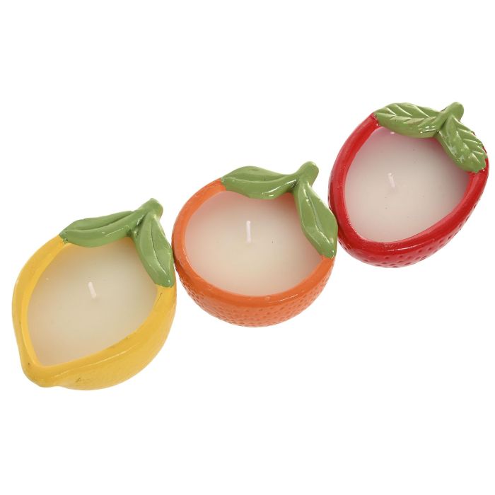 Vela Urban DKD Home Decor Multicolor 10 x 6 x 14 cm (6 Unidades) 2