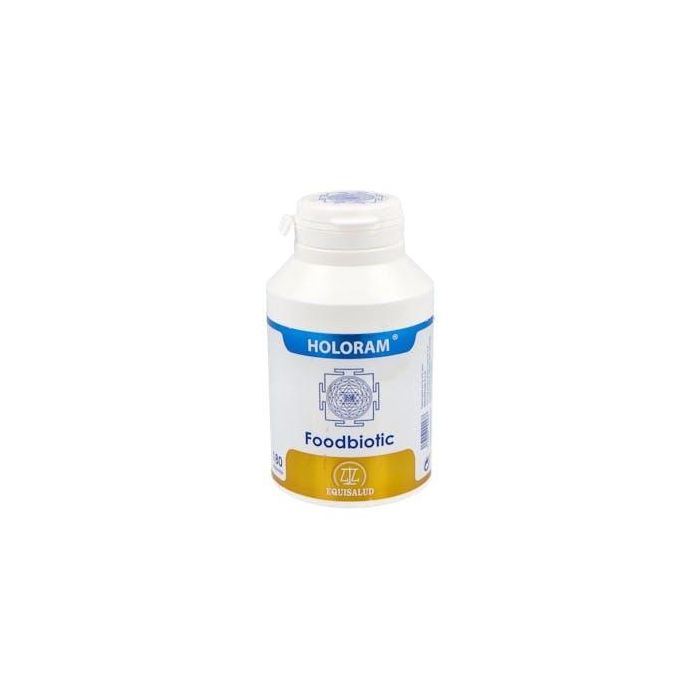 EQUISALUD Holoram Foodbiotic 180Cápsulas - Complemento alimenticio a base de plantas, hongos y polisacáridos para microbiota intestinal