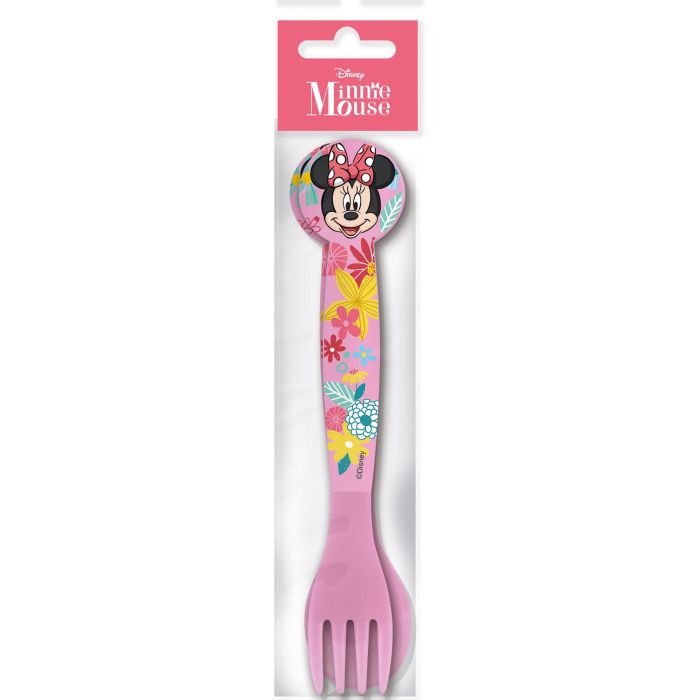 Disney Minnie CZ11401 Juego de Cubiertos 2 Piezas, Plástico Libre de BPA, Puntas Redondeadas, para Niños +4 Años Disney Minnie CZ11401 Juego de Cubiertos 2 Piezas, Plástico Libre de BPA, Puntas Redondeadas, para Niños +4 Años