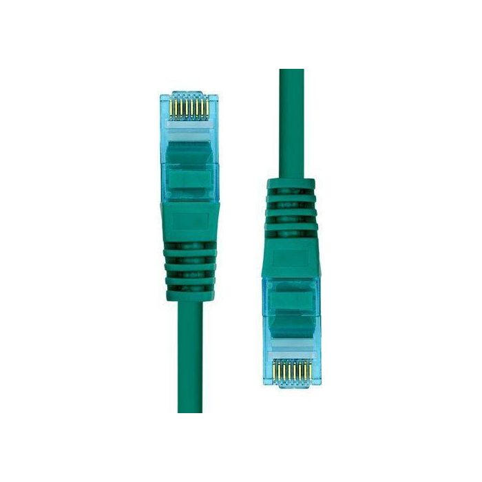 ProXtend Cable Ethernet CAT6A U/UTP CU LSZH, Conector 50µ Oro, Cobre Puro 99.9%, Soporta PoE+, Anti-enganches, 75 cm Verde 1 ProXtend Cable Ethernet CAT6A U/UTP CU LSZH, Conector 50µ Oro, Cobre Puro 99.9%, Soporta PoE+, Anti-enganches, 75 cm Verde 1