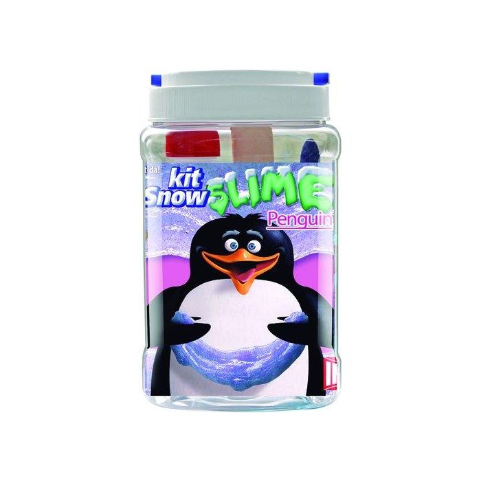 Juego Instant Slime Kit Snow Snow Pingüino