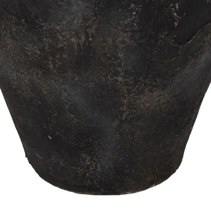 Jarrón Gris Fibra de Cemento Decoración 62 X 62 X 120 cm