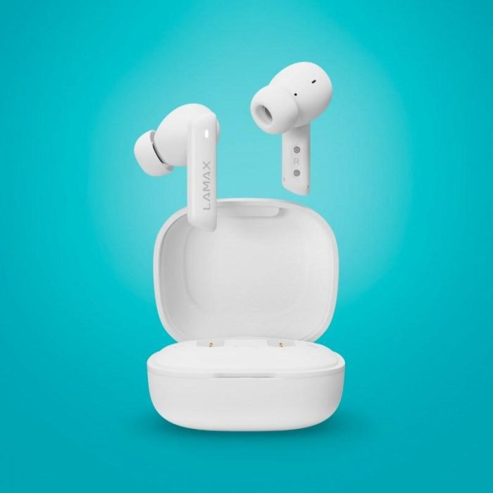 LAMAX In-Ear Clips1 ANC white BT 5.3 Akku 44 Std. retail 2