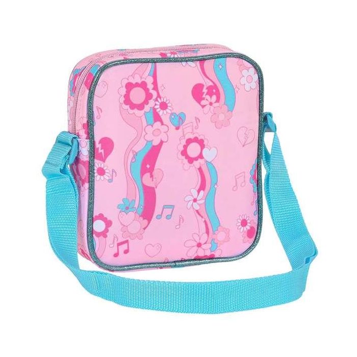 Safta Bolsito Bandolera Lol Surprise! "Glow Girl" 16x18x4 Rosa Poliester 300D 1