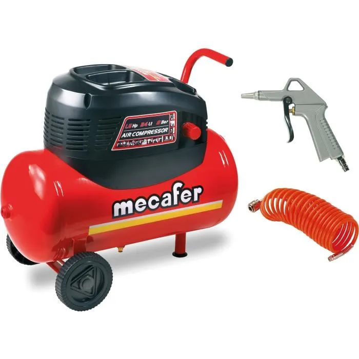 Mecafer Compresor 24L 1.5HP OILESS + T+ SBC 0 Mecafer Compresor 24L 1.5HP OILESS + T+ SBC 0