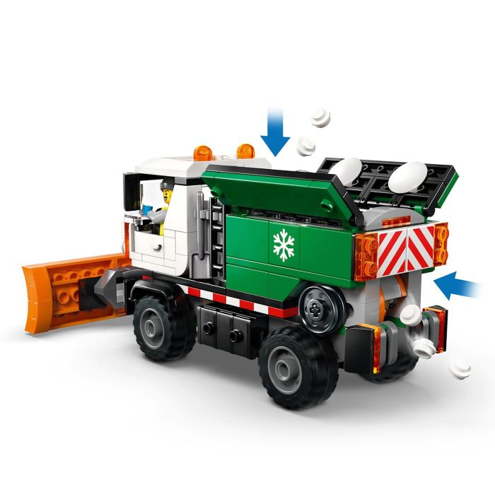 Lego City Quitanieves 60490 Camión de Juguete para Niños +6 Años con 263 Piezas 3