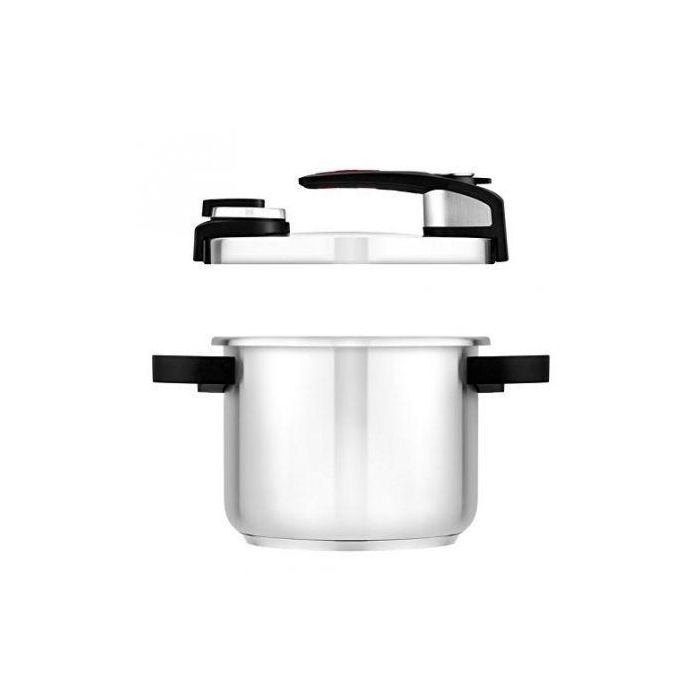 Bra A185605 Pack 2 Ollas a Presión Tekna 4L y 7L de Acero Inoxidable 18/10 con Triple Fondo Difusor y Apta para Inducción 1 Bra A185605 Pack 2 Ollas a Presión Tekna 4L y 7L de Acero Inoxidable 18/10 con Triple Fondo Difusor y Apta para Inducción 1