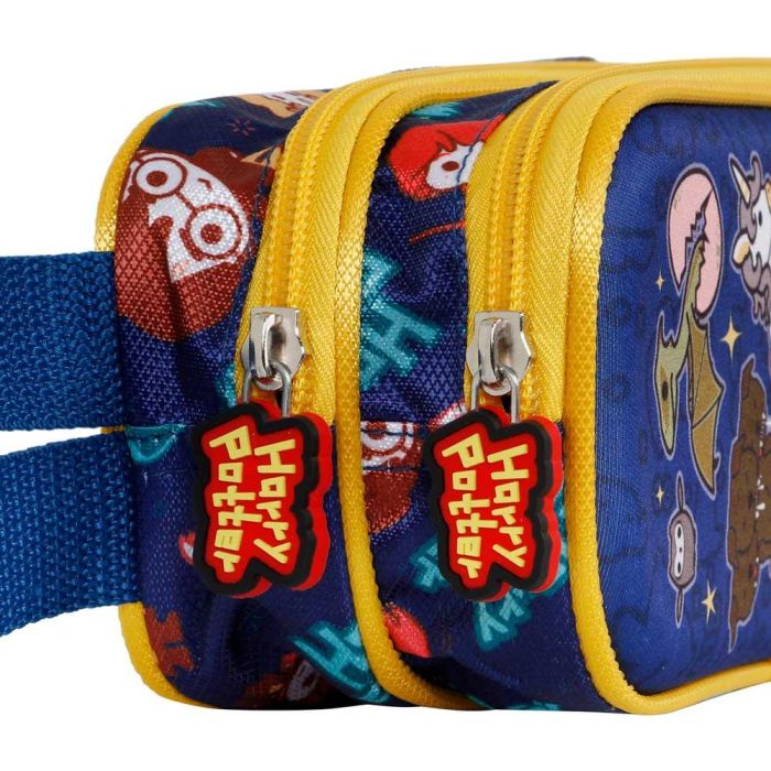 Estuche Portatodo 3D Doble Crest Harry Potter Naranja 3 Estuche Portatodo 3D Doble Crest Harry Potter Naranja 3