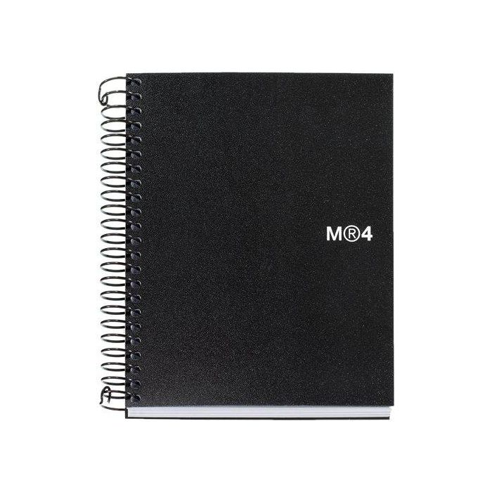 Bloc Miquelrius The Original Notebook 4 Micro.Tapa Pp A7 100H 70G Cuadric.5X5 Negro (Set de 5)
