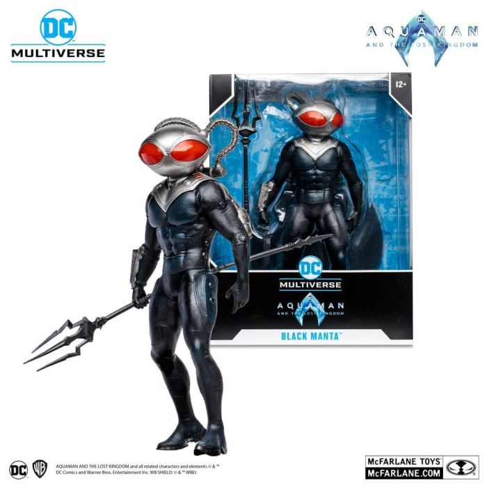 Mcfarlane Toys Figura DC Aquaman 2 Movie 12in - Black Manta 5