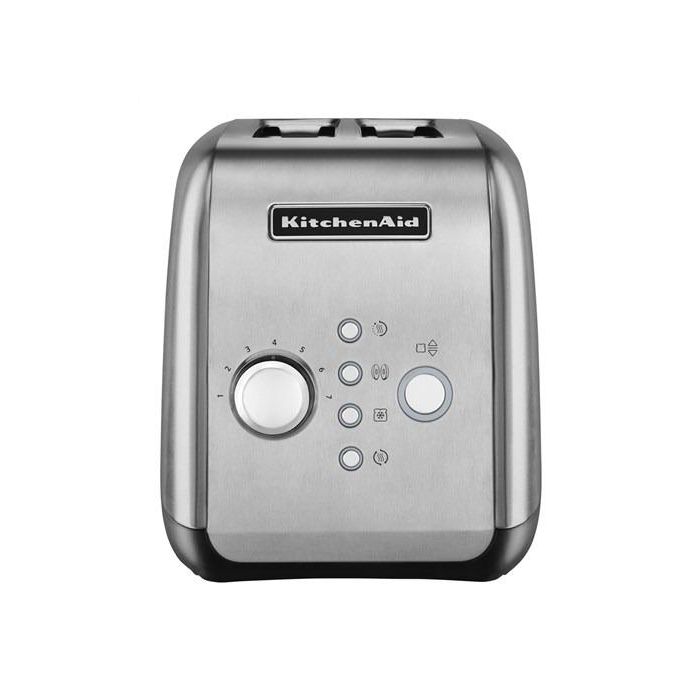 Kitchenaid 5KMT221 ESX Tostador para 2 Rebanadas, Acero Inoxidable, 7 Niveles de Tueste, Diseño Retro 2 Kitchenaid 5KMT221 ESX Tostador para 2 Rebanadas, Acero Inoxidable, 7 Niveles de Tueste, Diseño Retro 2