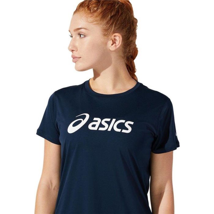 Camiseta de Manga Corta Mujer Asics 2012C330-400 Azul marino (XS)