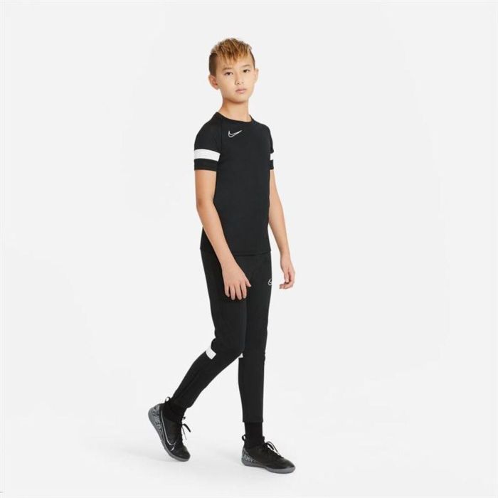 Camiseta de Manga Corta Infantil Nike CW6103-010 Negro 1