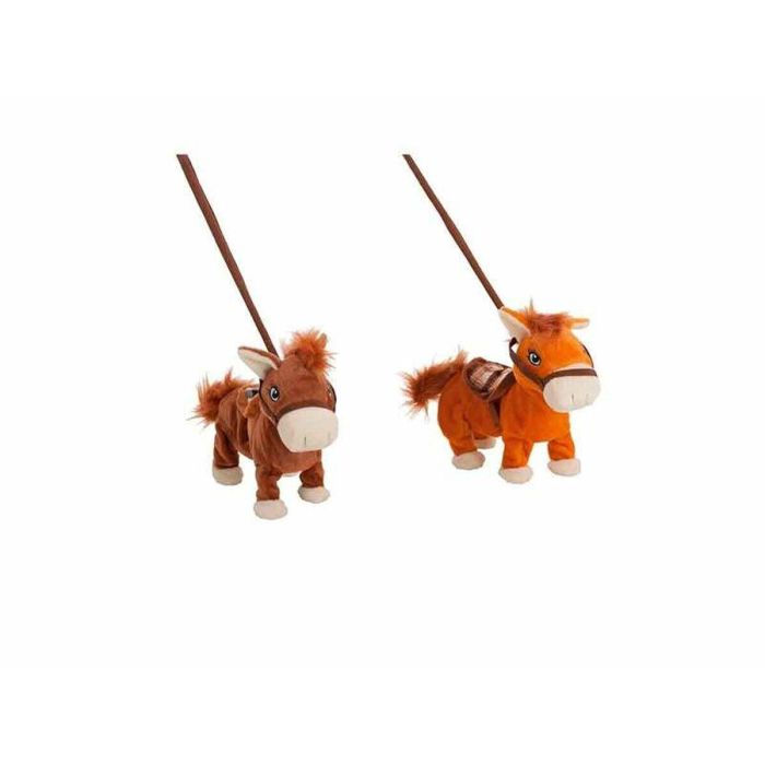 Caballo 26 cms. sale de paseo anda y relincha Caballo 26 cms. sale de paseo anda y relincha