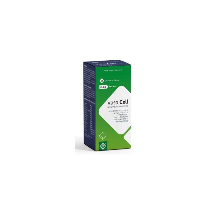 GHEOS Vaso Cell 760 Mg para Circulación y Microcirculación con Flavonoides y Arginina - 60 Cápsulas