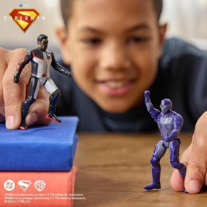 Spinmaster SPI6073655 Multipack Figuras 8 cm Superman La Película Figuras para Niños y Niñas a Partir de 4 Años 3