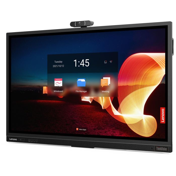 Lenovo ILFD T65 ThinkVision Monitor Táctil 65" 4K UHD IPS USB-C HDMI VGA Ethernet Android 9 13