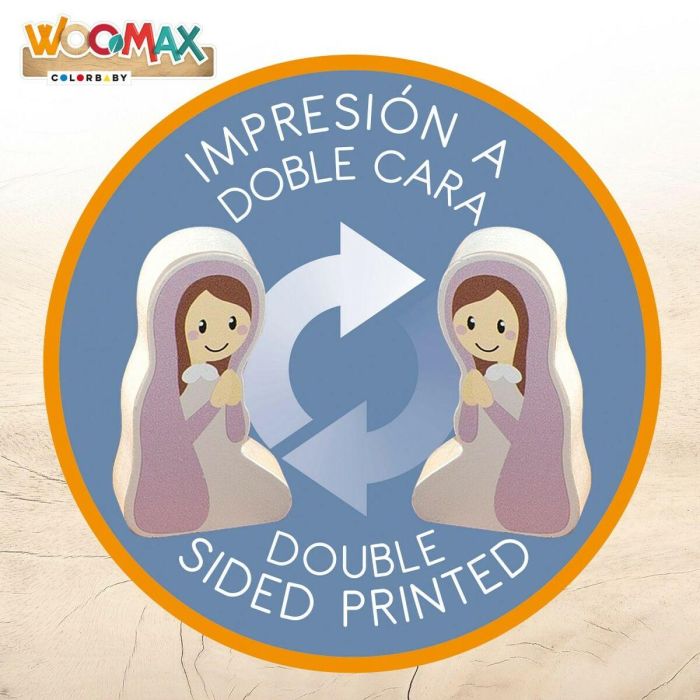 Belén de Navidad Woomax 15 Piezas 24,5 x 20,5 x 24,5 cm (6 Unidades) 4 Belén de Navidad Woomax 15 Piezas 24,5 x 20,5 x 24,5 cm (6 Unidades) 4