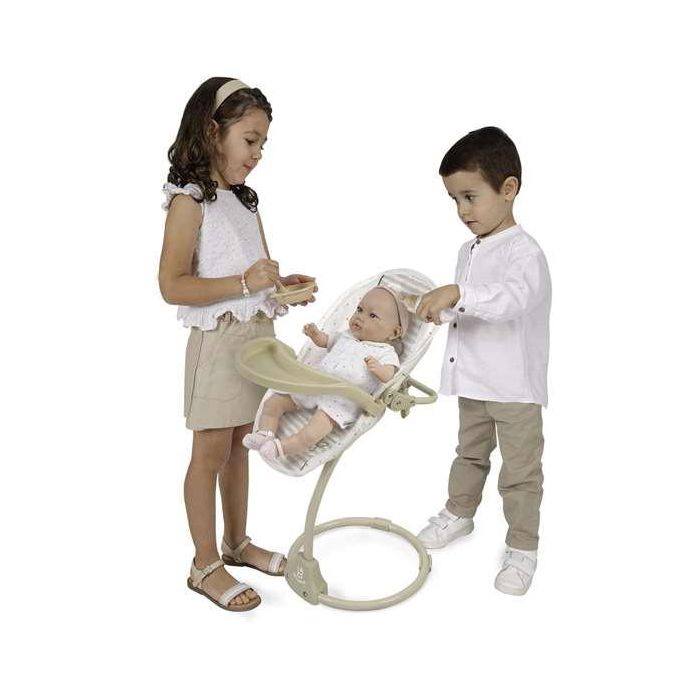 Trona columpio 3 x 1 - para muñecas de hasta 50 cm. 2 Trona columpio 3 x 1 - para muñecas de hasta 50 cm. 2