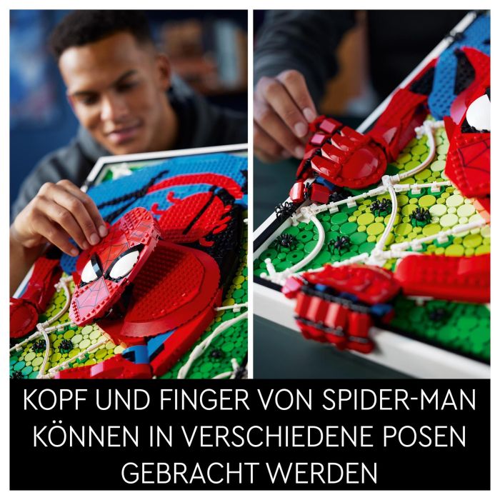 Juego de Construcción Lego El Asombroso Hombre Araña Multicolor 35