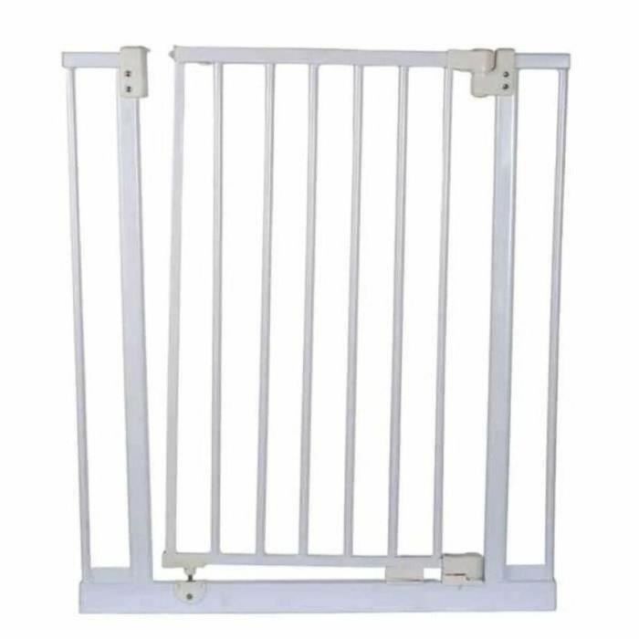 Barrera de seguridad - NORDLINGER PRO - Metal - Blanco - 69 a 73 cm - 74 cm de alto