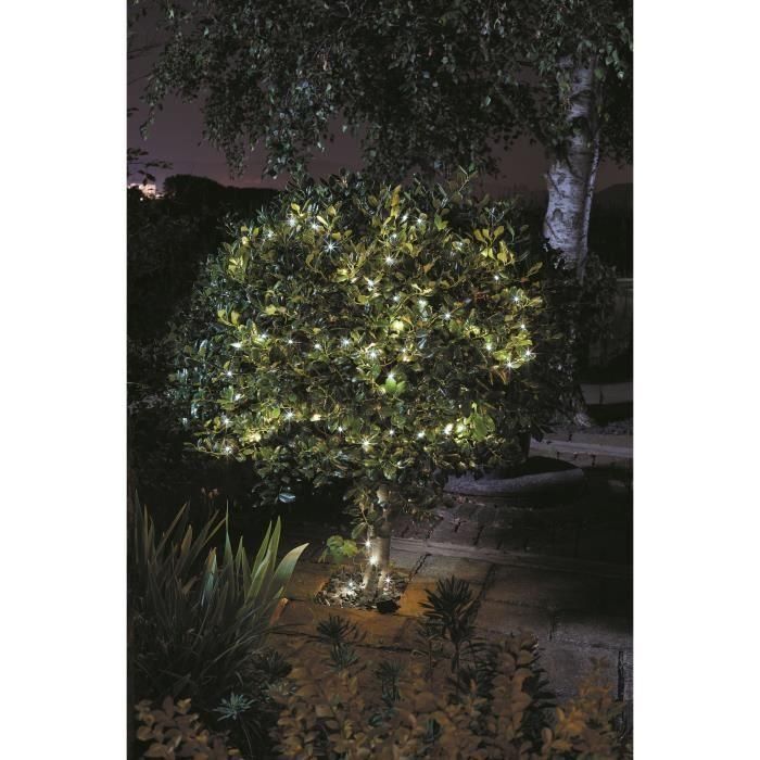 Guirnalda de exterior LUCIOLE 100 LED blancos SMART GARDEN 2