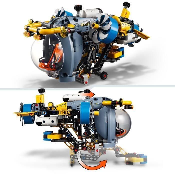 LEGO Technic 42201 El Submarino de Investigación de las Profundidades Marinas - Set de construcción para niños de 9 años 2 LEGO Technic 42201 El Submarino de Investigación de las Profundidades Marinas - Set de construcción para niños de 9 años 2