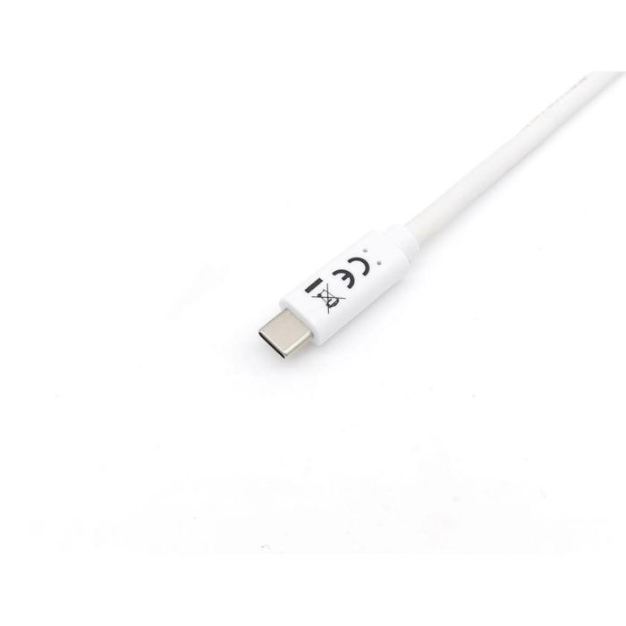EQUIP 128362 Cable USB-C a USB-C 3.2 Gen 1 Macho/Macho 2 metros Blanco 60W PD 1 EQUIP 128362 Cable USB-C a USB-C 3.2 Gen 1 Macho/Macho 2 metros Blanco 60W PD 1