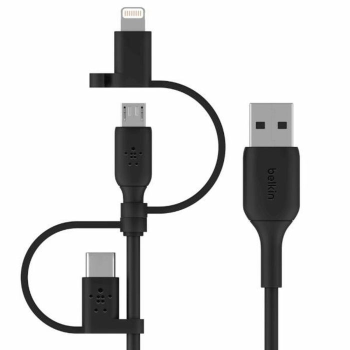 Cable USB Belkin CAC001BT1MBK Negro 1 m 4