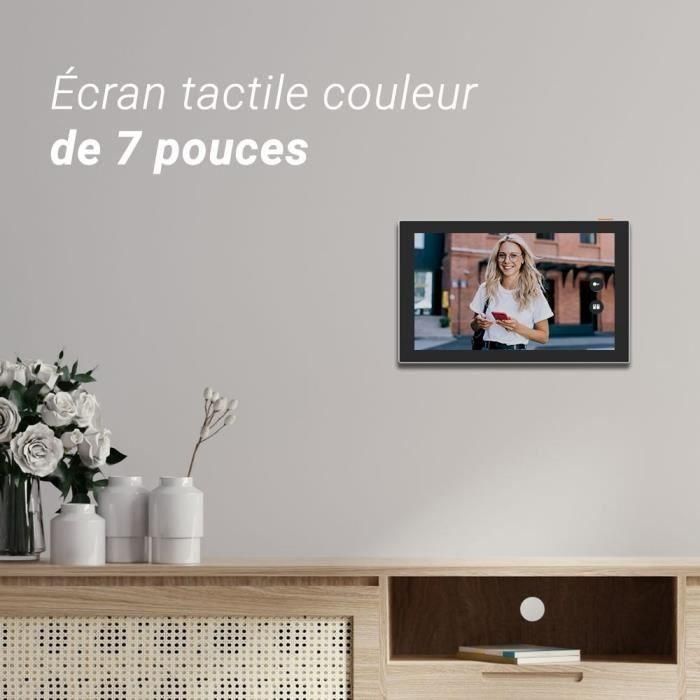 Videoportero EZVIZ HP5 1080p Pantalla táctil 7" Desbloqueo remoto Wi-Fi de doble banda 2 Videoportero EZVIZ HP5 1080p Pantalla táctil 7" Desbloqueo remoto Wi-Fi de doble banda 2