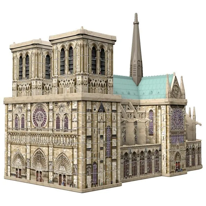 Ravensburger Puzzle 3D Notre-Dame de Paris 216 piezas 2 Ravensburger Puzzle 3D Notre-Dame de Paris 216 piezas 2