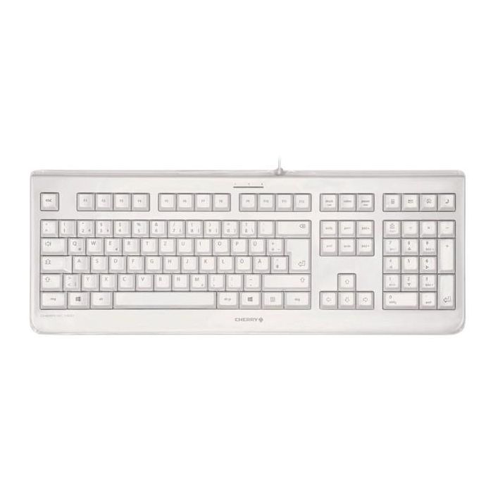 Cherry KC 1068 Teclado con cable CH-Layout blanco/gris IP68