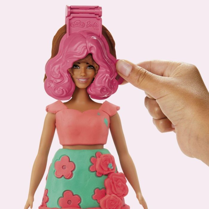 Juego de Plastilina Play-Doh Florals & Fringe Multicolor 3 Juego de Plastilina Play-Doh Florals & Fringe Multicolor 3