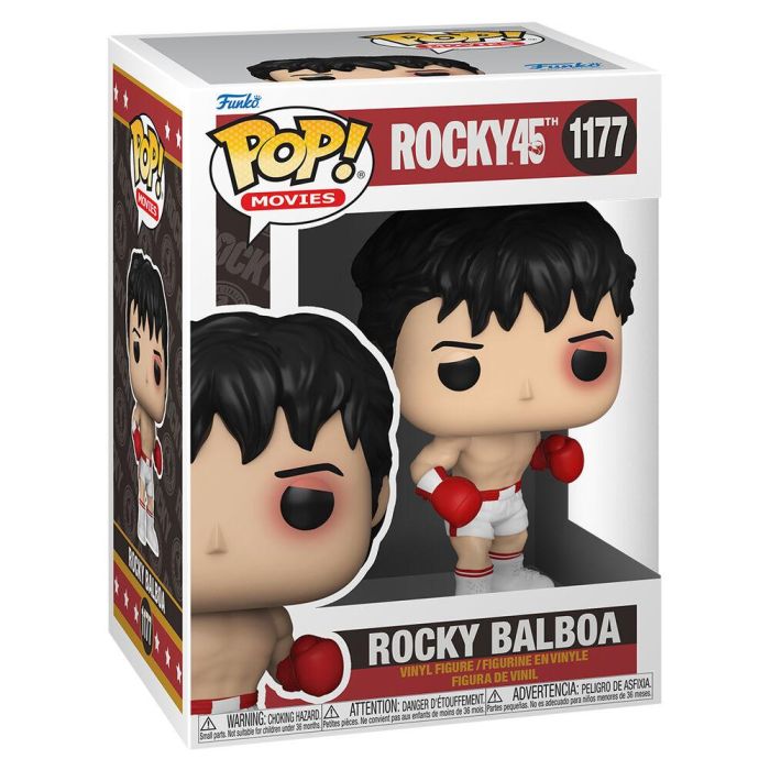 Funko Pop Rocky Balboa Película Rocky 45 Figura de Vinilo 9 cm con Caja Original 2