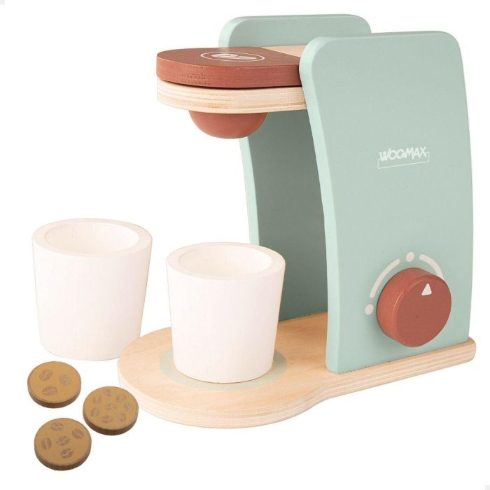 Cafetera de juguete Woomax 6 Piezas (6 Unidades) 1 Cafetera de juguete Woomax 6 Piezas (6 Unidades) 1