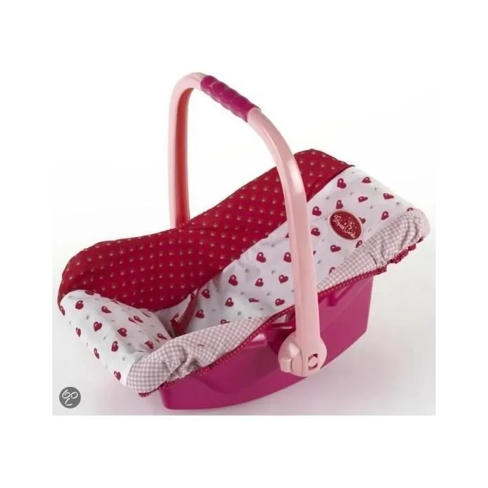 Princess Coralie Asiento Cosi para Muñecas con Asa de 3 Posiciones y Cinturón, Compatible con Muñecas de 35-45 cm 1
