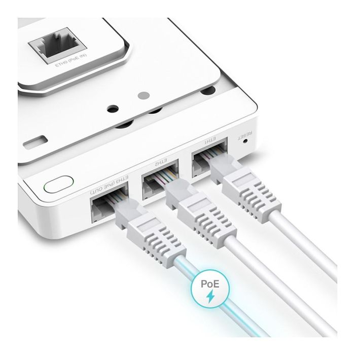 TP-LINK AC1200 Wireless MU-MIMO Gigabit Wall-Plate Access Point 2