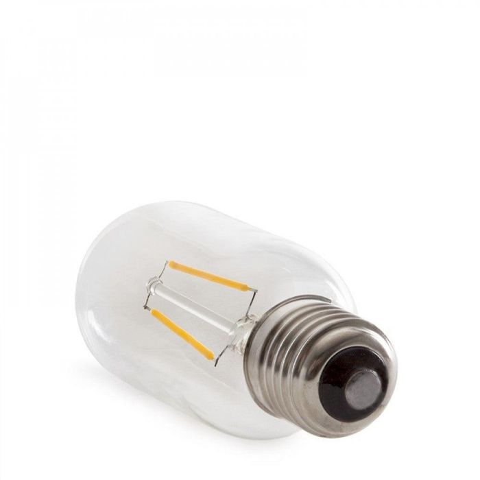 Bombilla LED Filamento T45 E27 2W 144 Lúmenes 2000K Luz Cálida Vintage Reemplazo Incandescente Ahorro Energía HO-LF-T45-E27-2W-WW 3