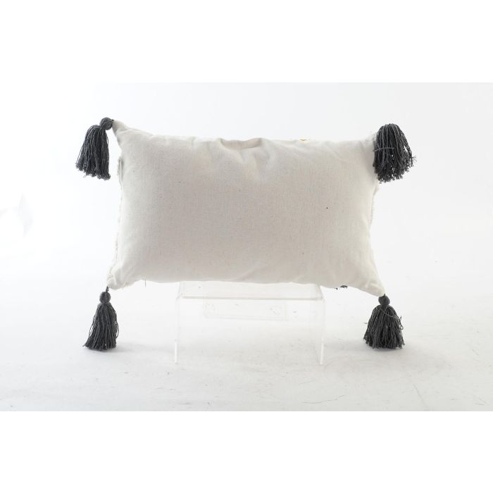DKD Home Decor Cojin Urban Negro Blanco 10 x 30 x 50 cm (4 Unidades) 2