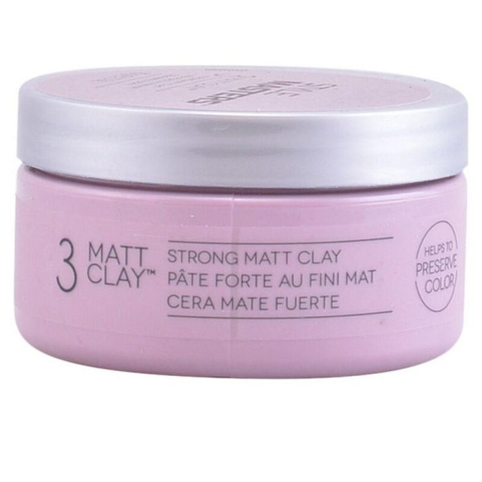 Revlon STYLE MASTERS strong matt clay - Cera de peinado, acabado mate y fijación extrema, 85 g Revlon STYLE MASTERS strong matt clay - Cera de peinado, acabado mate y fijación extrema, 85 g