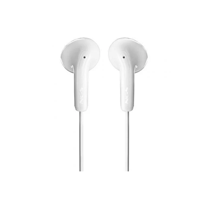 NGS CROSSGLIDEWHITE Auriculares Intrauditivos USB Tipo-C Blancos con Micrófono