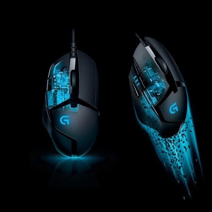 Logitech G402 Mouse Óptico USB Gaming Hyperion Fury, 8 Botones Programables, 4000 DPI 4 Logitech G402 Mouse Óptico USB Gaming Hyperion Fury, 8 Botones Programables, 4000 DPI 4