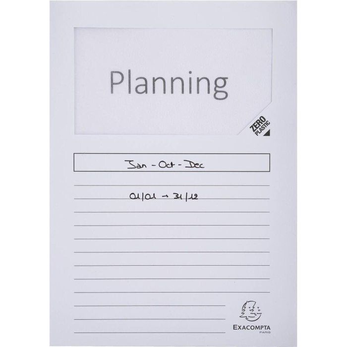 Subcarpeta Exacompta Forever Blanco A4 100 Piezas (4 Unidades) 3 Subcarpeta Exacompta Forever Blanco A4 100 Piezas (4 Unidades) 3