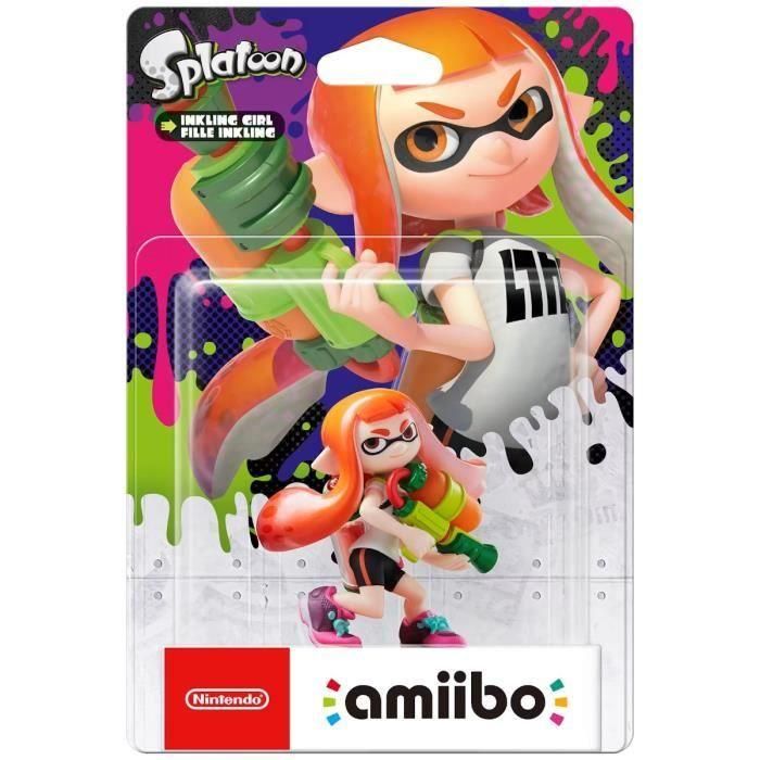 Amiibo Splatoon Girl Collection Figurita Splatoon