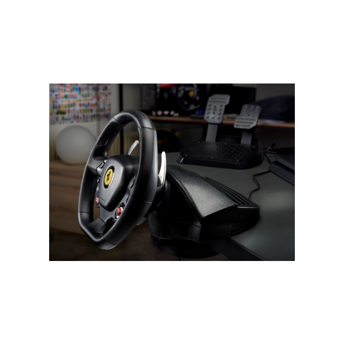 Thrustmaster 4160672 T80 Ferrari 488 GTB Edition Volante + Pedales Digital para PlayStation 4 Negro Alámbrico con 11 Botones 7